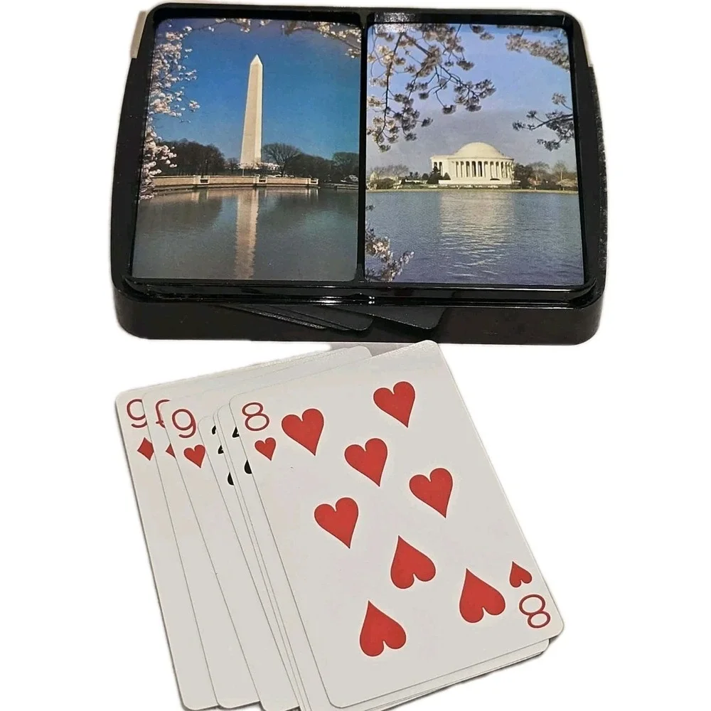 Vintage Congress Washington DC Bridge Cards Set 1970s GUC 🇺🇸🃏